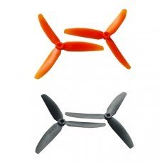 Gemfan 5x3 5030 3 Blade Propeller CW/CCW Black & Orange For 250 Frame Kit