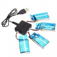 Syma X5-15 X5C X5SW-1 H5C 1 To 4 3.7V 600MAH Upgrade Battery