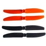 Gemfan 5x4 5040 Propellers CW/CCW For QAV250 Black & Orange