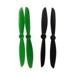 2 Pairs Gemfan 6045 Propellers CW/CCW For ZMR250 QAV250 240 Mini Drone