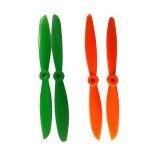 2 Pairs Gemfan 6045 Propellers CW/CCW For ZMR250 QAV250 240 Mini Drone