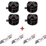 4X DYS BE1806 2300KV Brushless Motor with 4X DYS BL16A Mini 16A BLHeli ESC