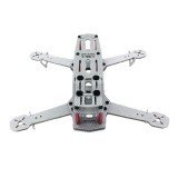 QAV250 H250 250mm Silver Fiber Glass Mini FPV Drone Frame Kit