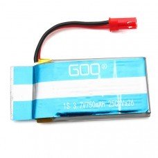 3.7V 750mAh 25C Battery For WLtoys V636 V686 V686K V686J RC Drone