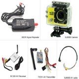 SJ6000 Camera+802W WIFI Transmitter+RC305 Receiver+TS351 Transmitter