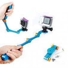 Foldable Selfie Grip Handheld Stick For Gopro Hero4/3+/3/2 Camera