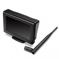 5.8G 4.3'' Monitor W/14dBi Antenna Built In Battery 8CH RC305 Receiver