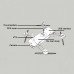 UNICORN 1 Mini FPV RC Drone Without Clairvoyance 3D goggles RTF