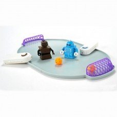 Mini RC Soccer Robots Two Robots With Football Field