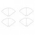 Syma X8C X8W X8G Propeller Guard Propeller Protector Orange Black White