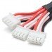 DYX-0010 11.1V 3S Battery Charging Charge Cable 3 In 1 For QAV250 GE260