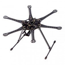 S550 Hexacopter Frame Kit With Integrated PCB 550mm Black
