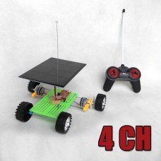 DIY Assembly Solar Power 4CH RC Car