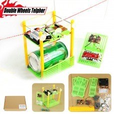 Monorail Double Wheels Telpher Children Educational Toy