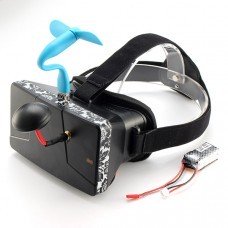 5.8G 32CH 300*240 4.3 Inch Monitor Auto Search FPV Goggles w/ 2S 450mAH Battery