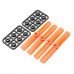 Diatone 4025 4×2.5 Propeller 2xCW and 2xCCW For RC Multirotors Black Green Orange