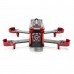 DALRC DL180 180mm Carbon Fiber Adjustable Lens FPV Racing Frame for Drone