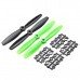 2 Pairs Gemfan 6040 Bullnose 6x4 Inch Glass Fiber Nylon Propeller Prop CW/CCW For RC Multicopter