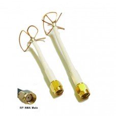 One Pair Boscam 5.8G LHCP TX/RX FPV Antenna SMA Male/ RP-SMA Male