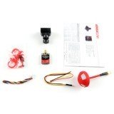 Kingkong 700TVL CCD 115 Degree Camera with 600mW 32CH 5.8G Transmitter FPV System Combo