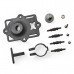 DIY Adjustable Angle Damping Plate for Double FPV Camera Racing Multicopter