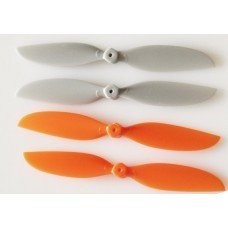 2 Pairs 3530 90mm Propellers CW CCW for 120-150 RC Multicopter