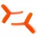 DYS 3-blade 4040 4x4 Inch Bullnose Propeller CW CCW 1 Pair for 120 200 210 250 Frame