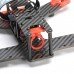 Kingkong 210GT Carbon Fiber 5V 12V BEC PDB Motor Cover Protection Frame w/ 10 Pairs 5040 Propeller