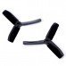 DYS 3-blade 4040 4x4 Inch Bullnose Propeller CW CCW 1 Pair for 120 200 210 250 Frame