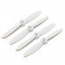 2 Pairs Gemfan 4045 4x4.5 Glass Fiber Nylon Propeller CW/CCW For 180 200 RC Multirotor