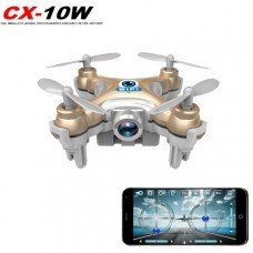 Cheerson CX-10W CX10W Mini Wifi FPV With 720P Camera 2.4G 4CH 6 Axis LED RC Drone
