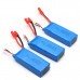 Syma X8C X8W X8G RC Drone Spare Part 3x7.4V 2000mAh Battery
