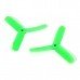 DYS 3-blade 4040 4x4 Inch Bullnose Propeller CW CCW 1 Pair for 120 200 210 250 Frame