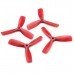 2 Pairs Gemfan 4045 Bullnose 3 Blade Glass Fiber Nylon Propeller For 180 200 RC Multirotors