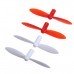 EACHINE H1 WLtoys V272 Estes Proto-X Blade Propeller Red&White