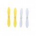 EACHINE H1 Wltoys V272 Estes Proto-X Propeller Blade Yellow&White