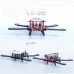 LS-250 Cicada 250mm FPV Drone Carbon Fiber Folding Frame Kit