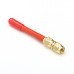 Hand-made 5.8GHZ 2.7dBd Racing Edition VTX SMA Male  Antenna with RP-SMA Male Connector for FPV Racer