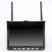 Skyzone HD02 40CH 5.8G 7 Inch 1024x600 HD FPV Monitor HDMI With/Without DVR Build in Battery