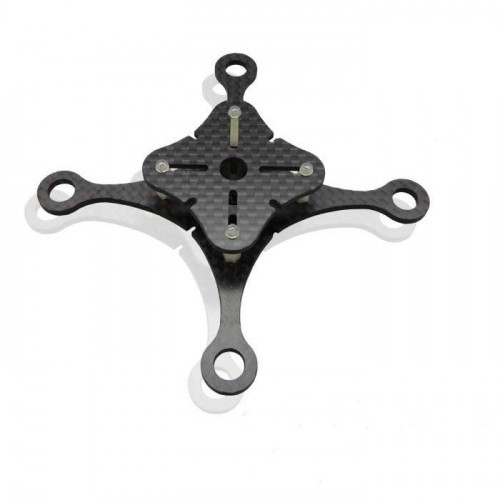 90mm Carbon Fiber DIY Micro Mini FPV Drone Frame Kit 2mm Thickness