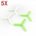 5X Eachine 3-Blade Propeller Prop 20Pcs for 7mm 8.5x20mm Coreless Motor DIY Micro FPV Drone