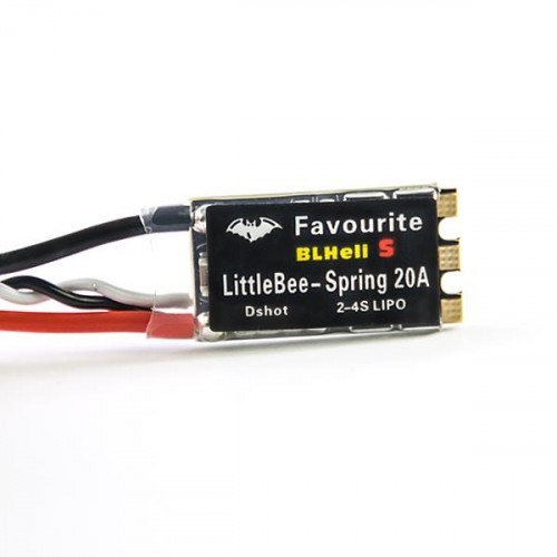 Favourite FVT LittleBee Spring 20A ESC BLHeli_S 2-4S Dshot Mulitshot ...