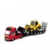 QINGYI MINI Remote Control Toy 1:32 6CH Remote Control Trailer With 1:20 6CH Remote Control Dump Truck  