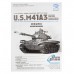 Heng Long 3839-1 2.4G 1/16 US M41A3 Walker Bulldog Light Tank Remote Control Battle Tank