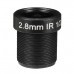 2.8MM 3MP 1/2.7 M12 115 Degree IR Sensitive FPV Camera Lens