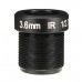 3.6MM 3MP 1/2.7 M12 96 Degree IR Sensitive FPV Camera Lens