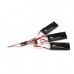 Hubsan H502S H502E RC Drone Spare Parts 3 x 7.4V 15C 610mAh Battery & Charging Cable Set
