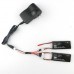 Hubsan H502S H502E RC Drone Spare Parts 2 x 7.4V 15C 610mAh Battery & Charger Set