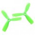 8 Pairs Kingkong 4*4.5*3 4045 4 Inch 3-Blade Rainbow Colorful Propellers CW CCW for FPV Racer 