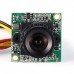 1/3 CCD Effio-E 700TVL Mini FPV Camera 2.8mm 3.6mm Wide Angle 23mm*23mm For FPV 